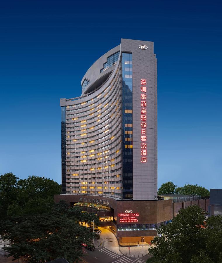 Crowne Plaza Hotel & Suites Landmark Shenzhen By Ihg - Nearby Luohu Border, Indoor Heated Swimming Pool, Complimentary Welcome Drink Exterior foto